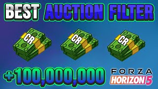 Best Auction Sniping Filter - Forza Horizon 5