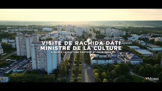 Visite de la Ministre de la Culture Rachida Dati à Meaux