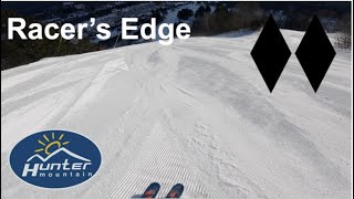 Skiing Racer's Edge at Hunter Mountain (Feb 18, 2024)