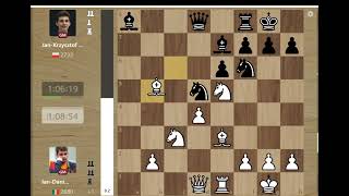 Shocking blunder in round 7 . gm Jan-Krzysztof Duda - gm Bogdan Deac