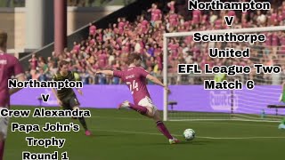 Papa John's Trophy Round 1 and EFL League Two Match 6 (FIFA 22)