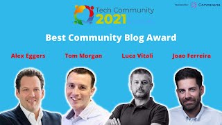 The Tech Community Awards - The Best Community Blog 2021 Ceremony