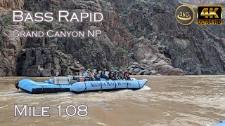 Bass Rapid - Mile 108 - Grand Canyon NP - Colorado River - V360