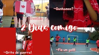 2 Dias comigo ⚽️ interclasse,fiz um gol,ganhamos?...