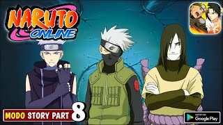 NARUTO ONLINE MOBILE (2020) - Gameplay Modo História - Parte 8 (Android, IOS)