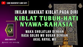 ILMU MAKRIFAT - HAKIKAT KIBLAT TUBUH HATI NYAWA RAHASIA