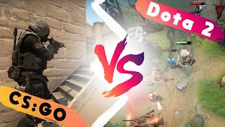 CS:GO VS Dota2