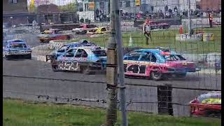 Skegness raceway Saloon stock cars 14/4/24