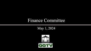 Finance Committee 5-1-24