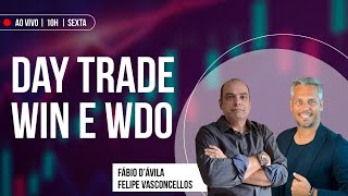 DAY TRADE AO VIVO | com FELIPE VASCONCELLOS e FÁBIO D'ÁVILA | 11 NOV