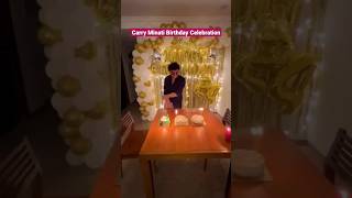 Carry Minati Birthday Decoration #carryminati #shortsviral #birthdaycelebration #birthday