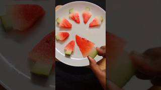 Easy watermelon carving #shortsvideo #shortsfeed #carving