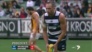 Cats v Hawks, AFL, 2nd round 2012, Podcast with Podcount.