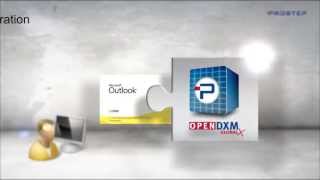 OpenDXM GlobalX Outlook Integration Deutsch