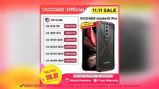 ✔️World Premiere DOOGEE Blade10 Pro Rugged Phone 6.56" 90Hz IPS Screen 6