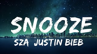 SZA, Justin Bieber - Snooze (Lyrics) (Acoustic) 15p lyrics/letra