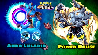 Lucario vs Machamp Ultimate Battle 💥|| Pokemon unite