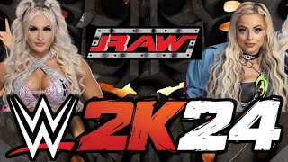 Liv Morgan vs Tiffany Stratton (WWE 2K24)