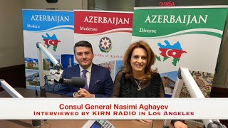 Consul General of Azerbaijan interviewed by KIRN Radio in Los Angeles