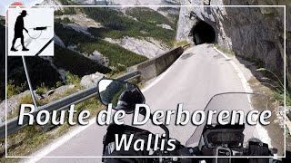 Route de Derborence / Lac de Derborence, Valais, Switzerland - by motorcycle