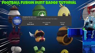 HOW TO GET FOOTBALL FUSION BADGE!