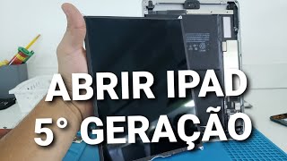 COMO ABRIR UM IPAD 5° GERAÇÃO APPLE - E OUTROS MODELOS