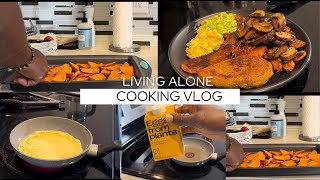 COOK WITH ME | PLANT BASED HEALTHY MEAL | ASMR | Relaxing cooking video #vlog #cooking