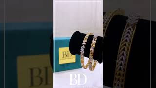 Designer Diamond Bangles @ 2,06,000/-