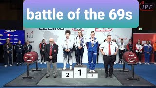 Junior Worlds battle of the 69s.