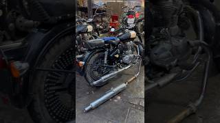 Royal Enfield Classic 350 🔥🧨 || Silencer Change 🔥 || #shorts #ytshorts