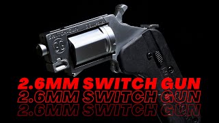 Switch gun Folding Pocket Pistol toy gun DIY Upcycled  cap gun