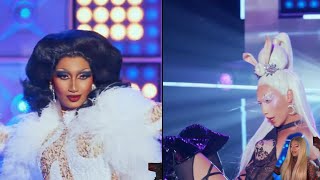 Plastique Tiara vs Angeria Paris VanMicheals - RuPaul's Drag Race All Stars 9