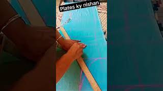 plates ky nishan 🧵✂️#suitstyle #cuttingandstitching #youtubeshorts #shorts