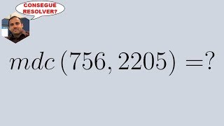 #MF6 Máximo divisor comum – MDC - questão 3  | Matemática 6º ano