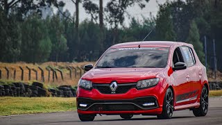 Sandero RS Autodromo de tocancipa, circuito completo, sentido anti horario.1:31.3