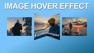 Image Hover Curve Effect using HTML CSS | Image Card Hover Effect CSS