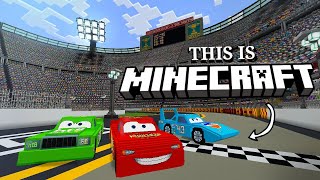 I added Pixar's Cars to Minecraft.