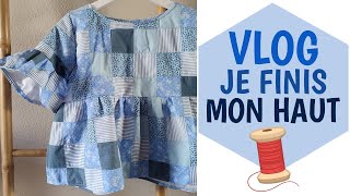 VLOG 🧵 Je finis la couture de mon patchwork ! | La Vie En Rousse