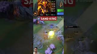 Crazy Sand Kong Defense and RAMPAGE !!! #dota2short #shorts #dota2