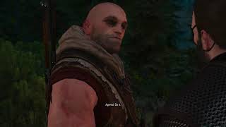 Witcher 3 - Conversation with Letho at Vesemir's funeral