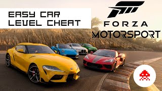 Forza Motorsport Car Levelling Cheat