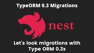 NestJs migrations with TypeORM 0.3 (latest) - How to set it up from scratch using Datasource