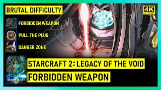 STARCRAFT 2 LEGACY OF THE VOID - FORBIDDEN WEAPON - BRUTAL - BONUS OBJECTIVES - 4K