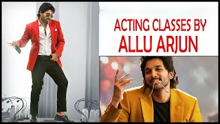 Superstar Allu Arjun  Bunny  Speaks At Alma Master   KNK Acting Institute Lecture