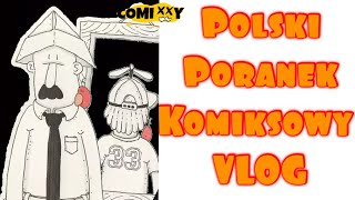 Czapka z papieru - Polski poranek komiksowy VLOG