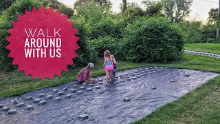 Gardening with Kids Matters, Mini Tour of our Late Planted New Garden.