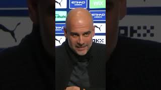 Pep Guardiola -“I’m not moving from this seat” #youtubeshorts #shorts #manchestercity #pepguardiola