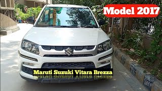 Maruti Suzuki Vitara Brezza Model 2017 Chassis number location