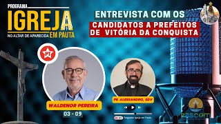 Programa Igreja em Pauta | AO VIVO 20h 03/09/2024