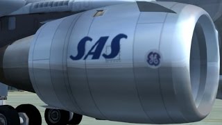 FSX - DC-10-15 & -30 - CF6-50 turbofans engine sounds - xviews